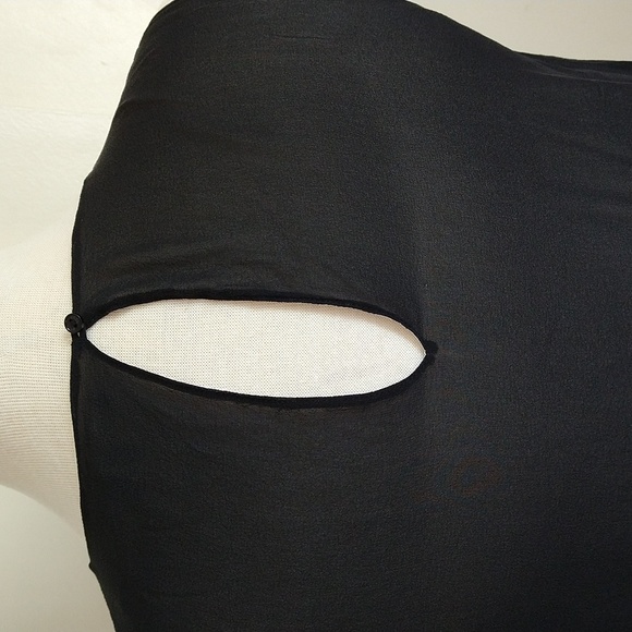 Vince black silk tank top - Picture 3 of 11